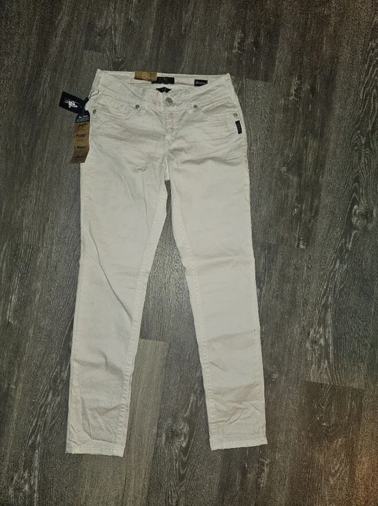 Silver Jeans Slim Fit Cream Jeans - Picture 1 of 5